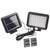 LED Lampe schwarz (quadratisch) mit Bewegungssensor - Solar | Brehn