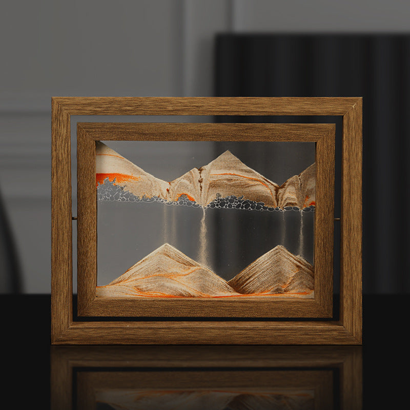 Brehn | Massivholz 3D rotierende Sandmalerei