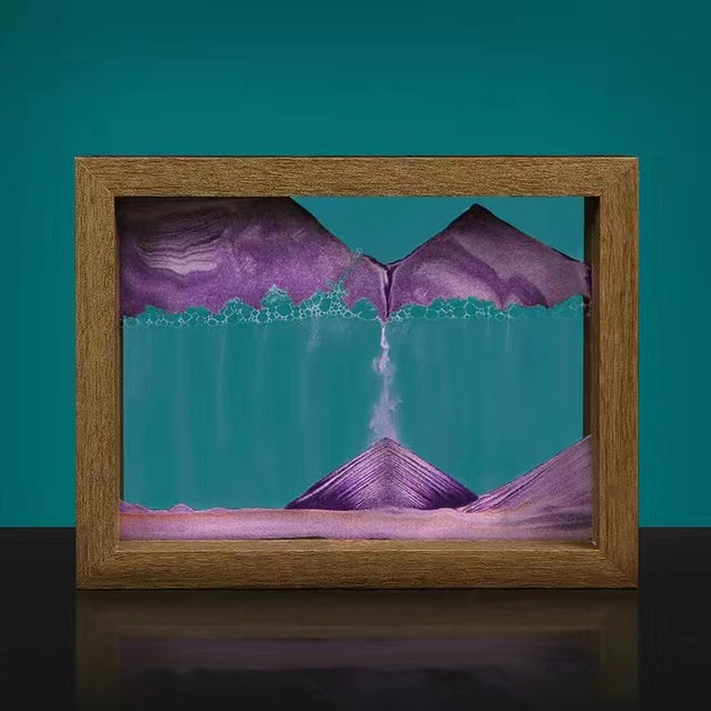 Brehn | Massivholz 3D rotierende Sandmalerei