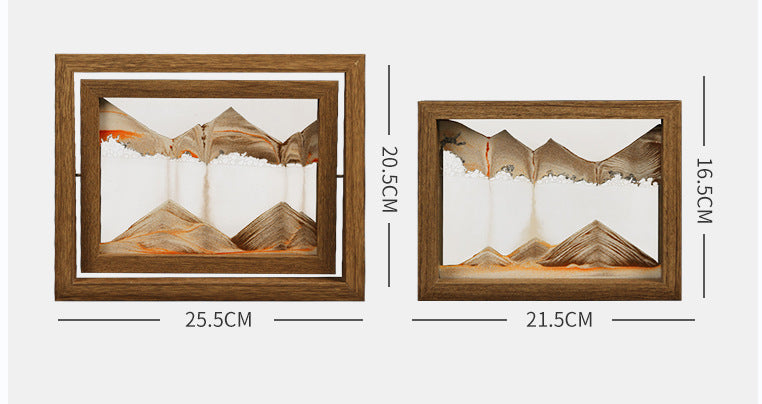 Brehn | Massivholz 3D rotierende Sandmalerei