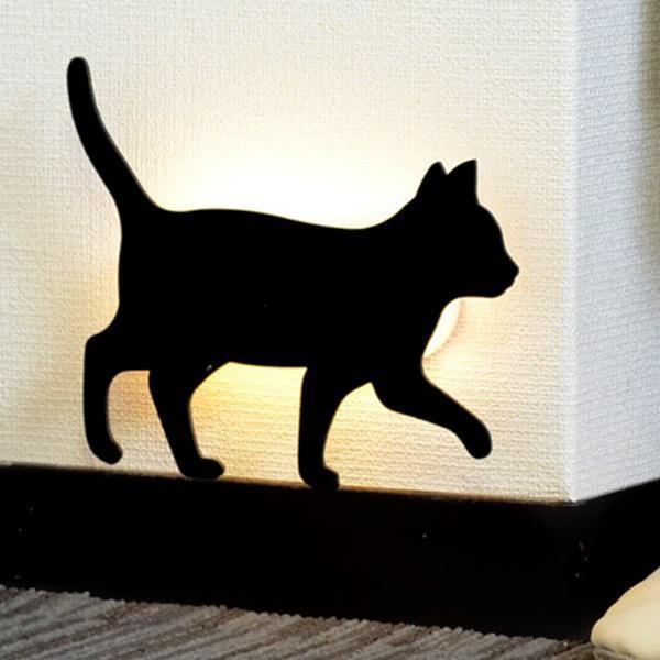 Geräuschaktivierte Katzen-Nachtlampe | Brehn