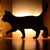 Geräuschaktivierte Katzen-Nachtlampe | Brehn