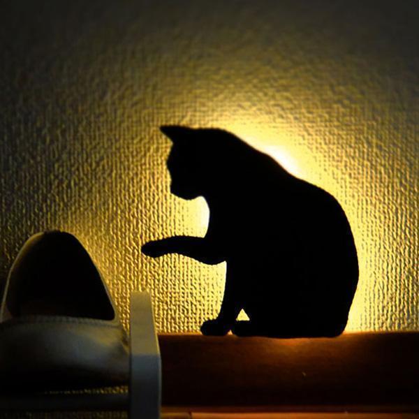 Sound Activated Cat Night Light | Brehn