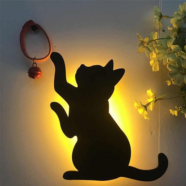 Sound Activated Cat Night Light | Brehn