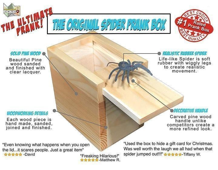 Spider Prank Box | Brehn