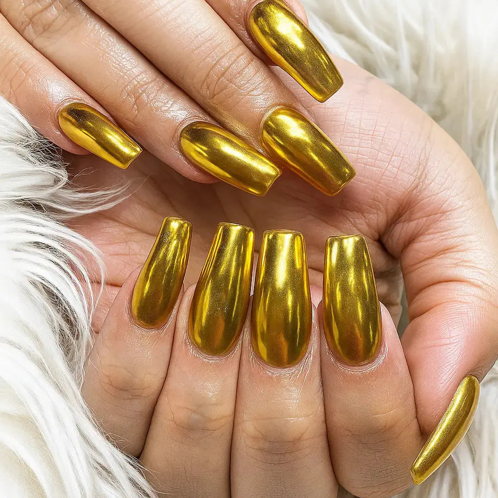 Spiegel Nagellack – Sofort metallisch glänzende Nägel