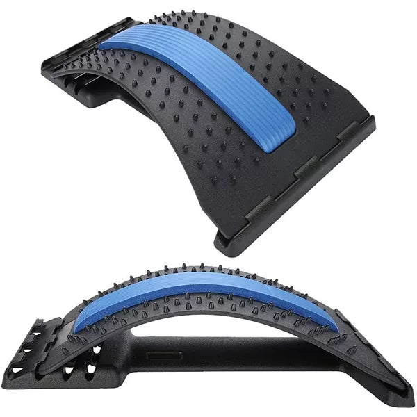 SpineEase | Verstellbare Rückenstrecker & Lendenakupressur-Massager für sofortige Schmerzlinderung | Brehn