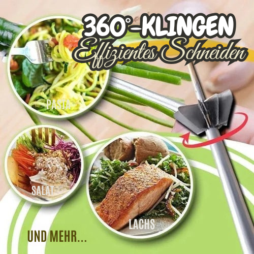 VeggiTwirl Spiralschneider mit Edelstahlklingen für Gemüse | Brehn