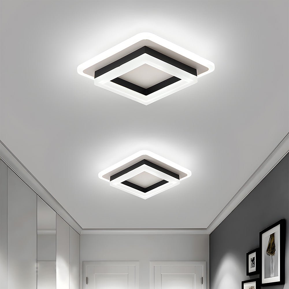 Quadratische LED-Deckenleuchte | Brehn