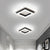 Quadratische LED-Deckenleuchte | Brehn