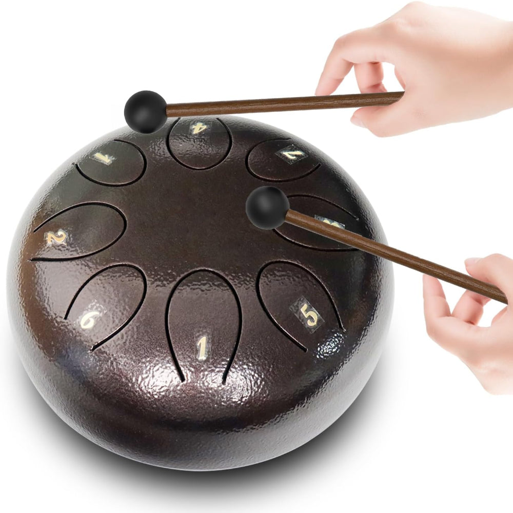 Steel Tongue Drum Handpan Percussion Meditationsinstrument
