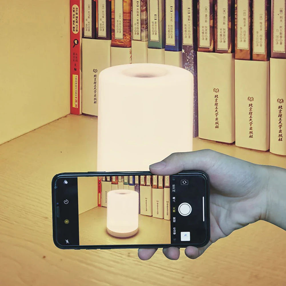 Touchless wiederaufladbare Tischlampe | Dimmbare LED-Tischlampe mit USB-Anschluss