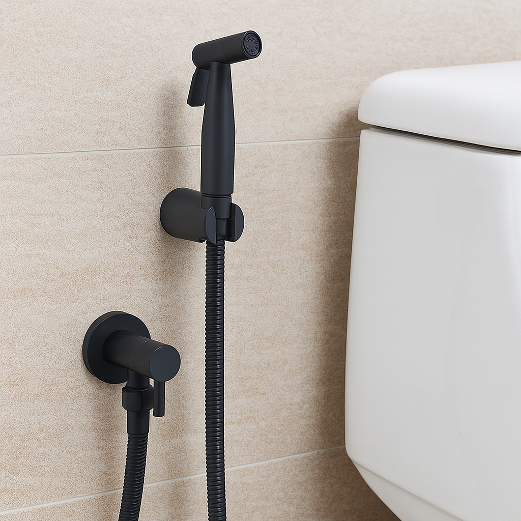 Edelstahl Bidet Sprayer AquaNova – Hygienische Toilettendusche mit Wandhalterung | Brehn