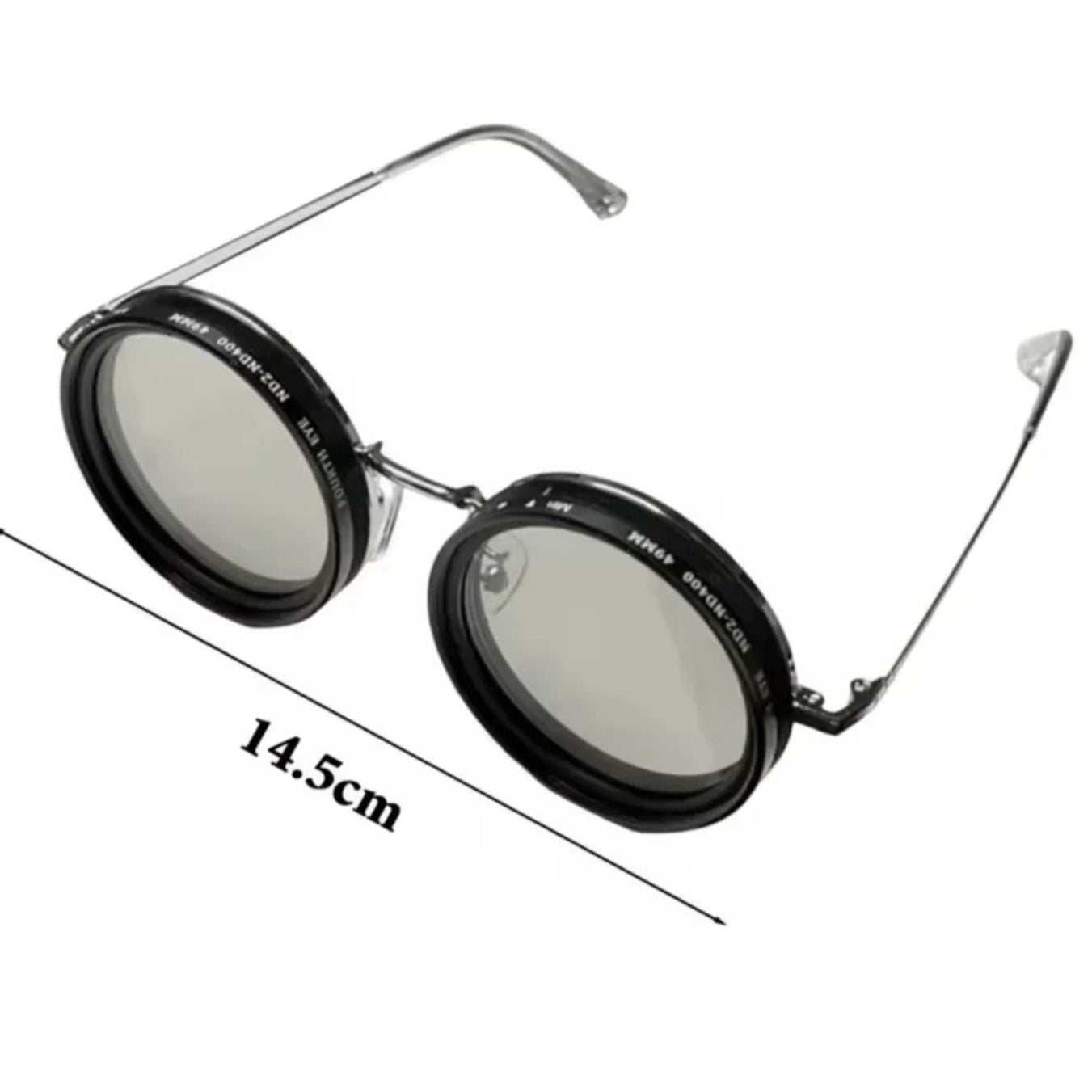 VisionRound Polarisierte Sonnenbrille – Unisex Retro-Design mit verstellbarem Lichtfilter | Brehn