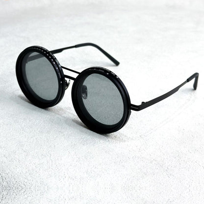 VisionRound Polarisierte Sonnenbrille – Unisex Retro-Design mit verstellbarem Lichtfilter | Brehn