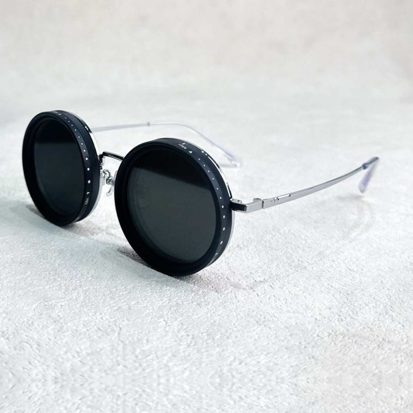 VisionRound Polarisierte Sonnenbrille – Unisex Retro-Design mit verstellbarem Lichtfilter | Brehn