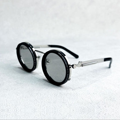 VisionRound Polarisierte Sonnenbrille – Unisex Retro-Design mit verstellbarem Lichtfilter | Brehn