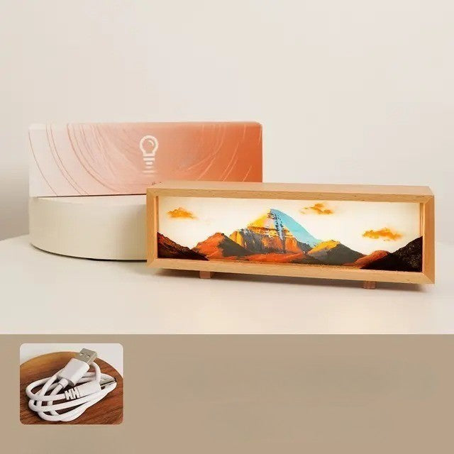 Dream Aura Interaktive Desktop Kunstleinwand Lampe