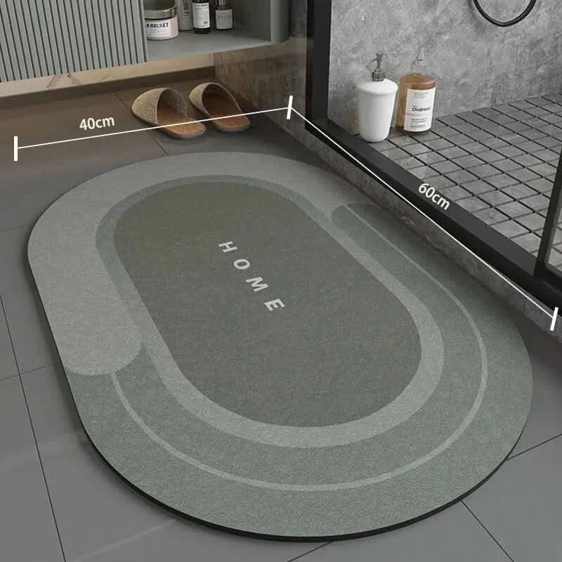 Super saugfähige Badematte 40×60 cm, rutschfest und komfortabel
