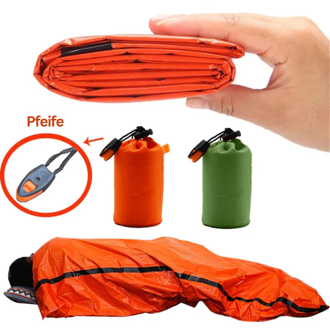 Brehn | Wasserdichter Not-Schlafsack – SurvivalShield Bivy