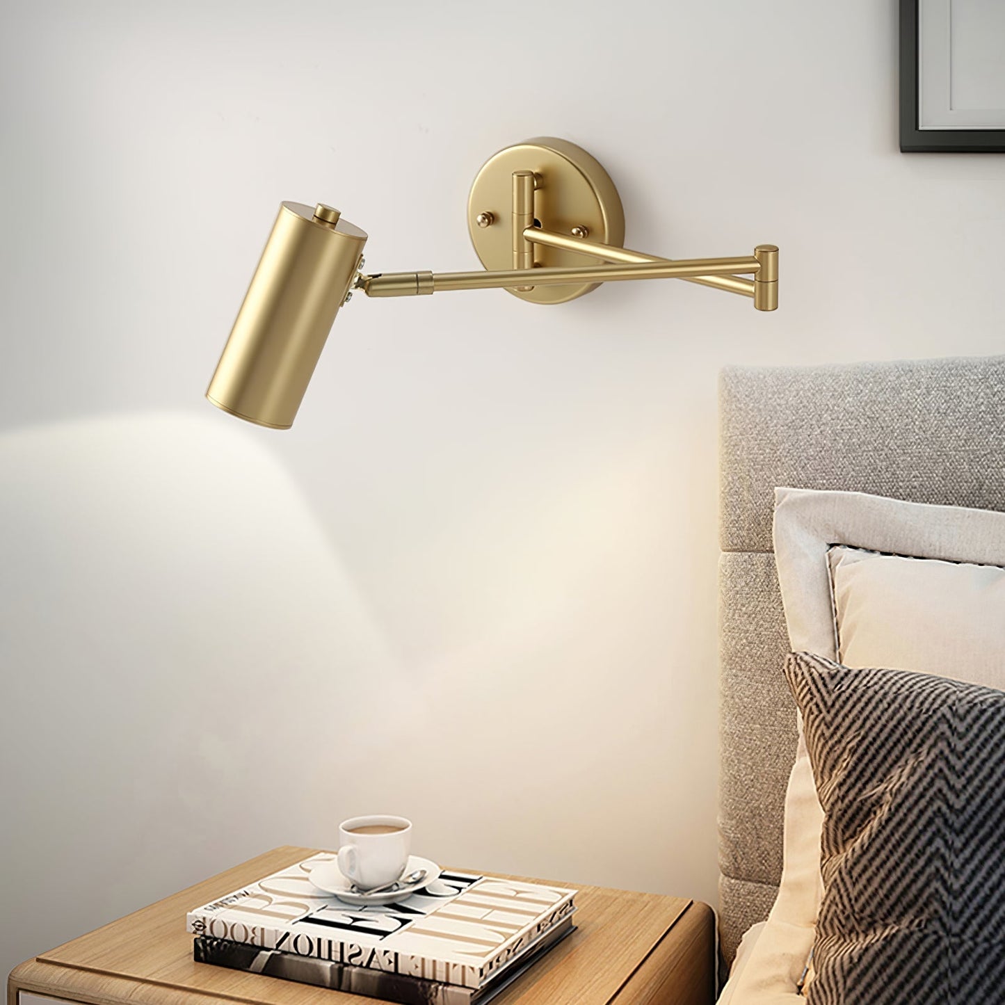 Brehn | Verstellbare moderne Metall-Wandlampe