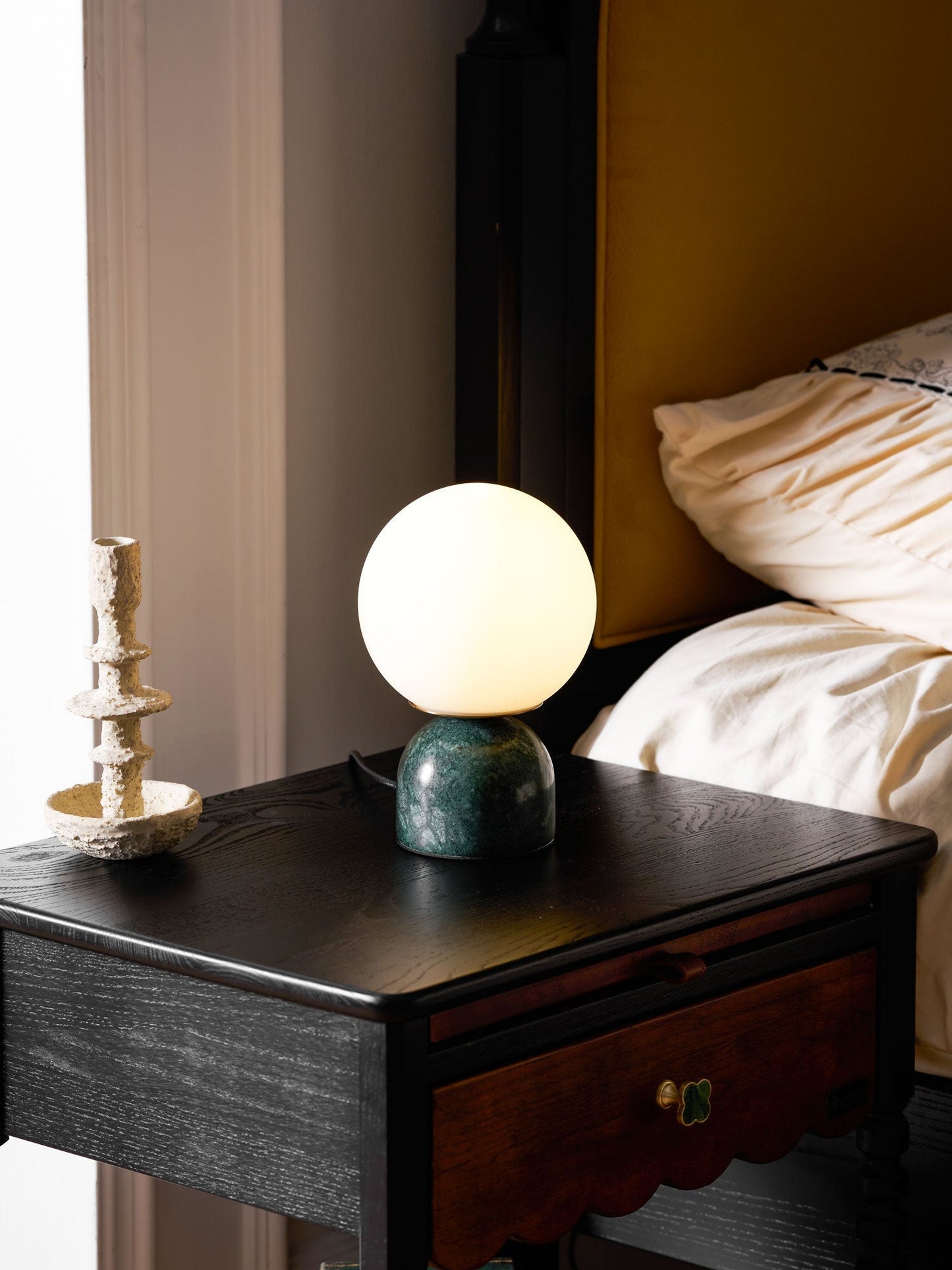 Marmor Orb Tischlampe | Brehn