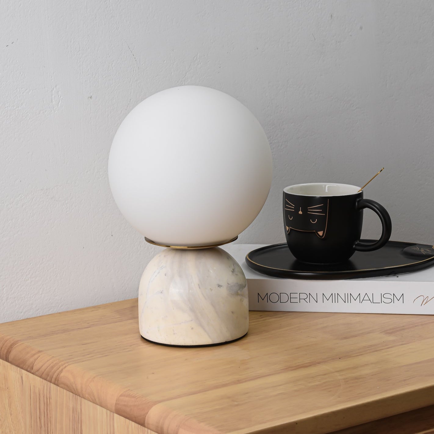 Marmor Orb Tischlampe | Brehn