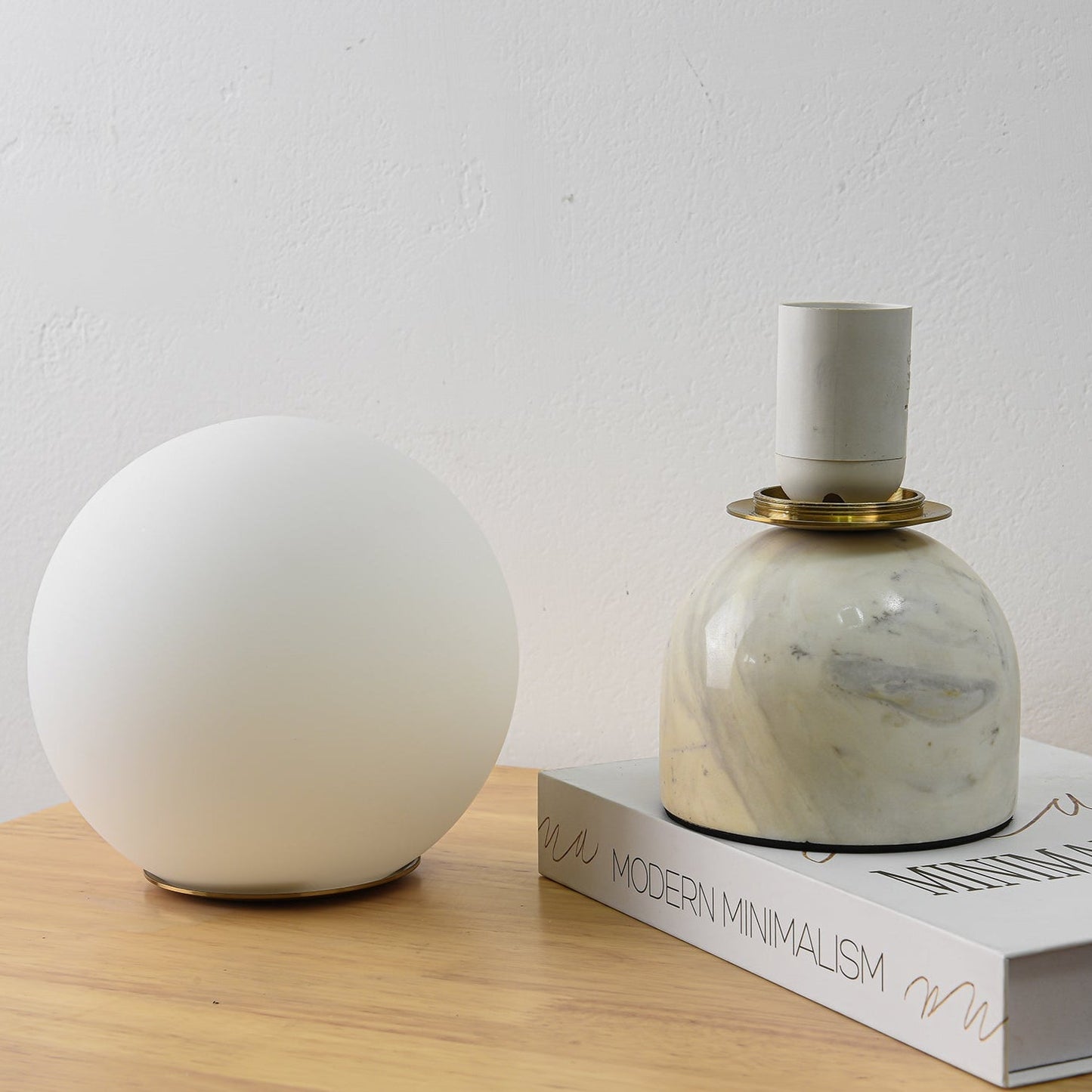 Marmor Orb Tischlampe | Brehn