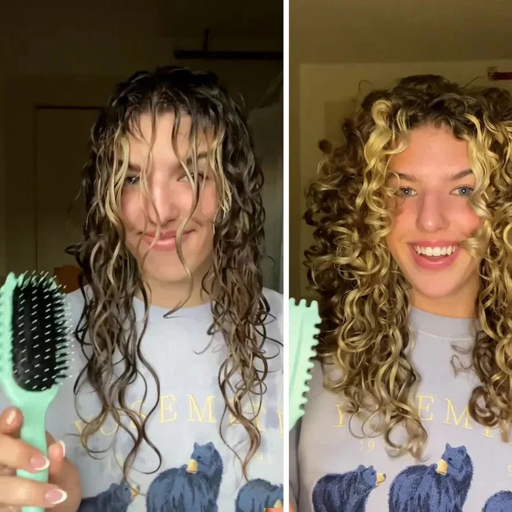 Brehn | CurlDefine Entwirrungsbürste mit Frizz-Präventionsfunktion