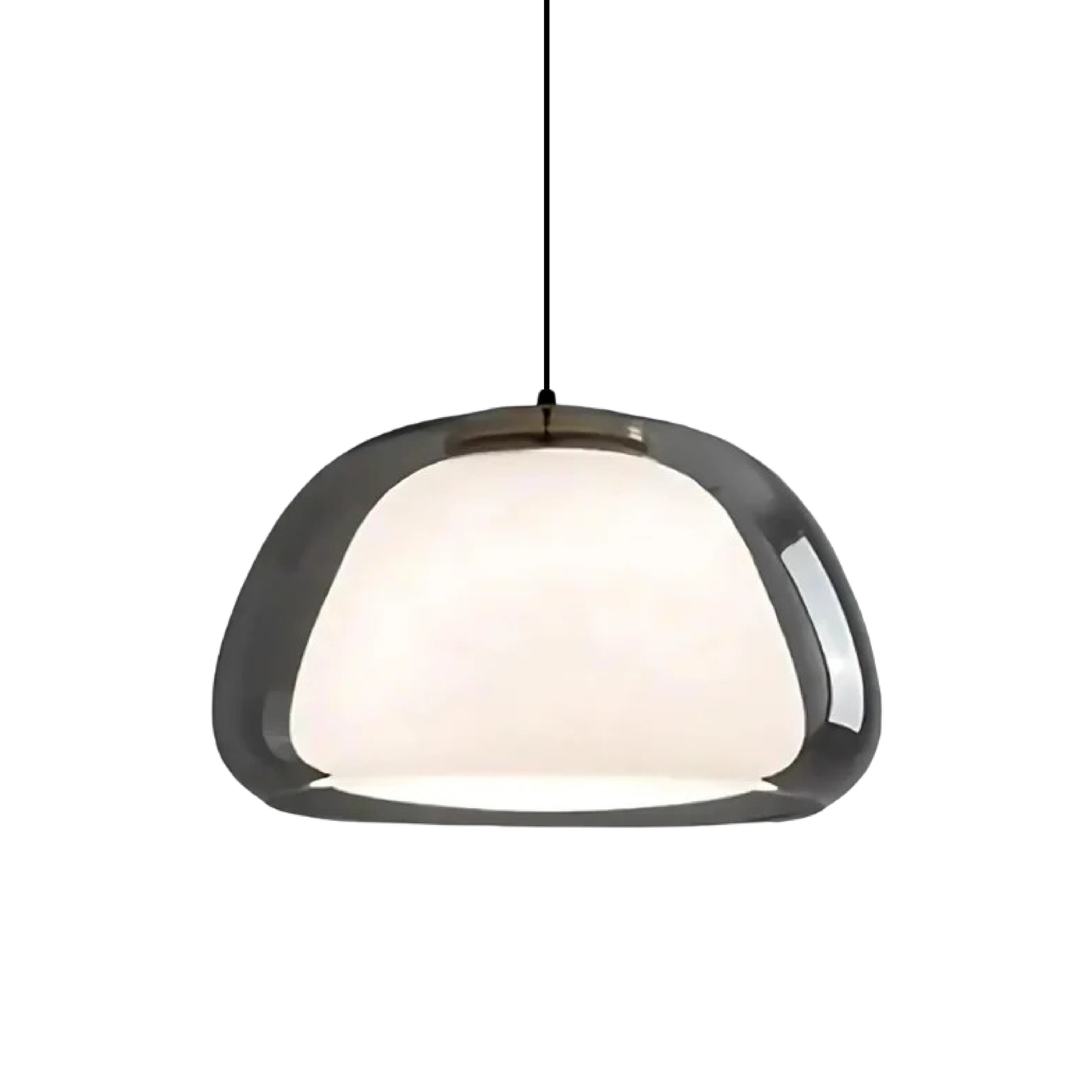 Nombr Jelly Glass Pendelleuchte – Moderne Lampe für Küche und Esstisch, höhenverstellbar, sanftes LED-Licht