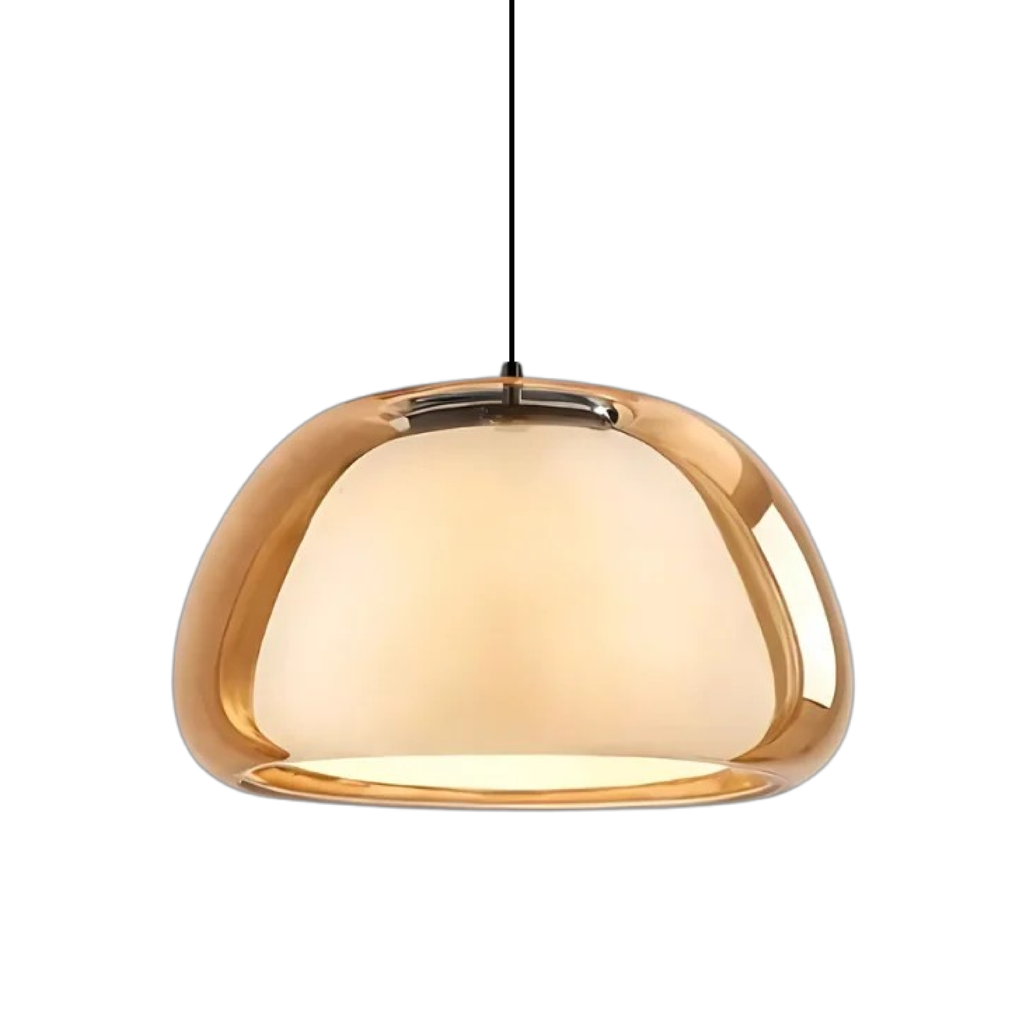 Nombr Jelly Glass Pendelleuchte – Moderne Lampe für Küche und Esstisch, höhenverstellbar, sanftes LED-Licht