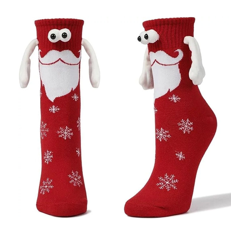 Brehn | Magnetische Socken Winteredition Paar Hand in Hand Socken