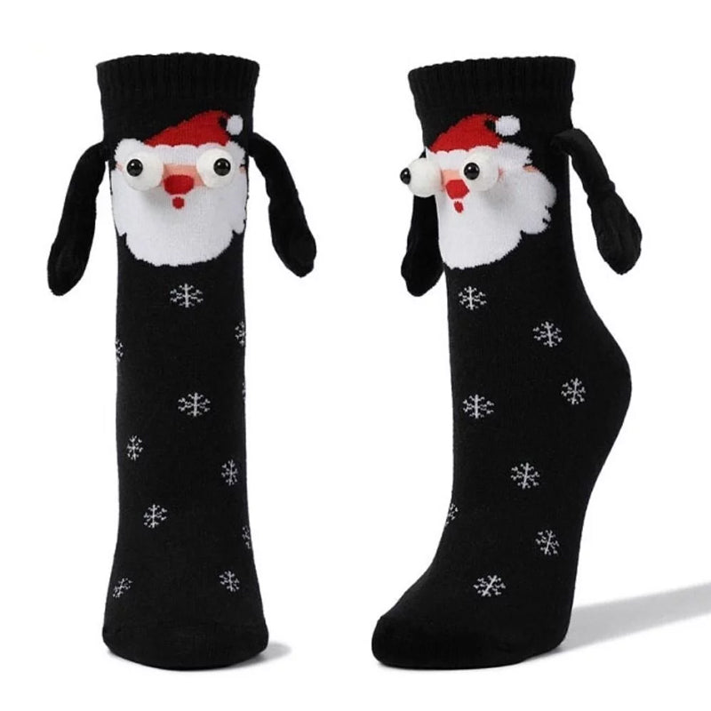 Brehn | Magnetische Socken Winteredition Paar Hand in Hand Socken