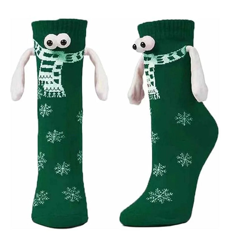 Brehn | Magnetische Socken Winteredition Paar Hand in Hand Socken
