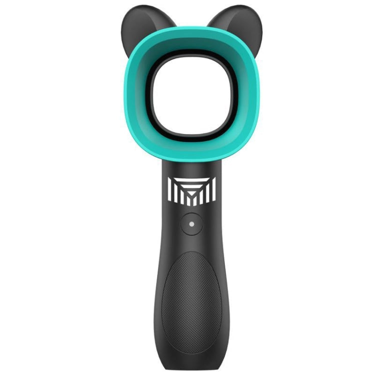 Cartoon Handheld Fan blattlos USB Mini Lade Desktop tragbarer Ventilator (Weiß) | Brehn