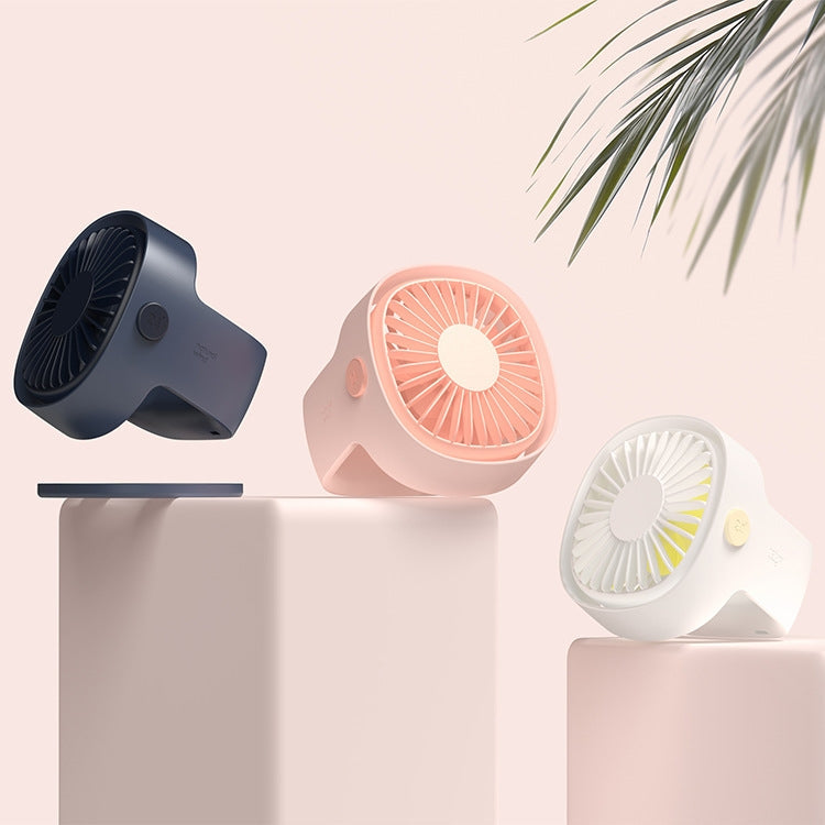 Handheld Desktop Outdoor Student Mute USB Mini Fan (Pink) | Brehn
