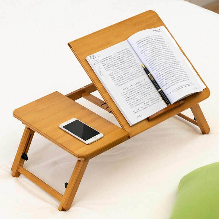 Brehn | 741ZDDNZ Bett Nutzung Faltbar Höhenverstellbarer Laptop Tisch Wohnheim Schreibtisch, Spezifikation: Mittel 64cm