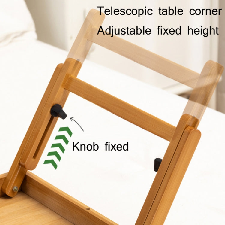 Brehn | 741ZDDNZ Bett Nutzung Faltbar Höhenverstellbarer Laptop Tisch Wohnheim Schreibtisch, Spezifikation: Mittel 64cm