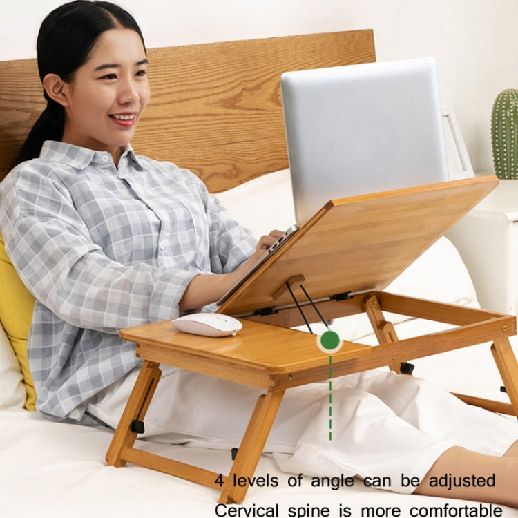 Brehn | 741ZDDNZ Bett Nutzung Faltbar Höhenverstellbarer Laptop Tisch Wohnheim Schreibtisch, Spezifikation: Mittel 64cm