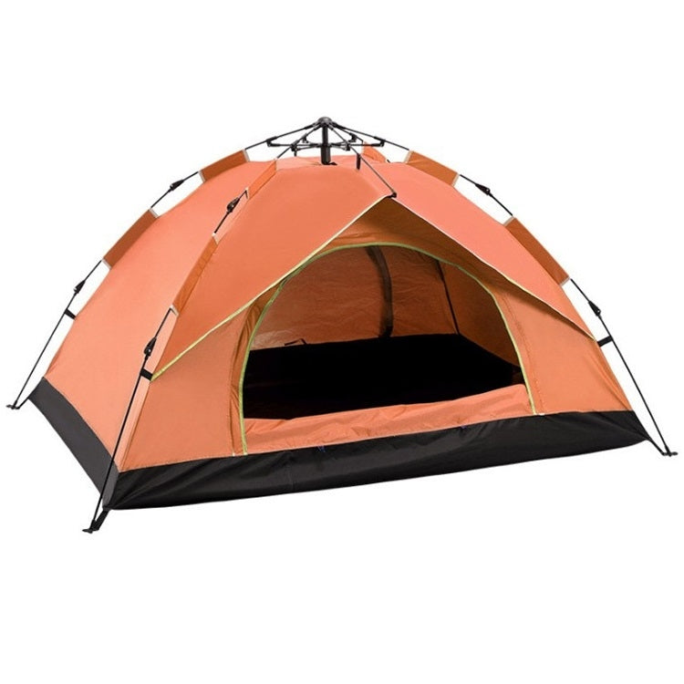 Brehn | TC-014 Outdoor Strand Reise Camping Automatik Frühling Mehrpersonen Zelt Für 2 Personen (Orange)