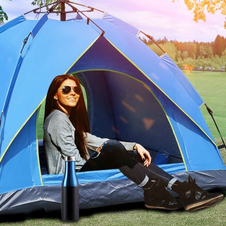 Brehn | TC-014 Outdoor Strand Reise Camping Automatik Frühling Mehrpersonen Zelt Für 2 Personen (Orange)