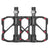 Brehn | PD-M86C  1 Paar PROMEND Fahrrad Rennrad Mountainbike 3 Palin Carbonfaser Lager Pedal (Schwarz)