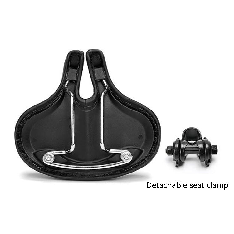 Brehn | Bike No Nasal Sitz Mountainbike Sattel Bequeme Stoßdämpfung Fahrrad Outdoor Fahrrad Zubehör Sattel( Schwarz)