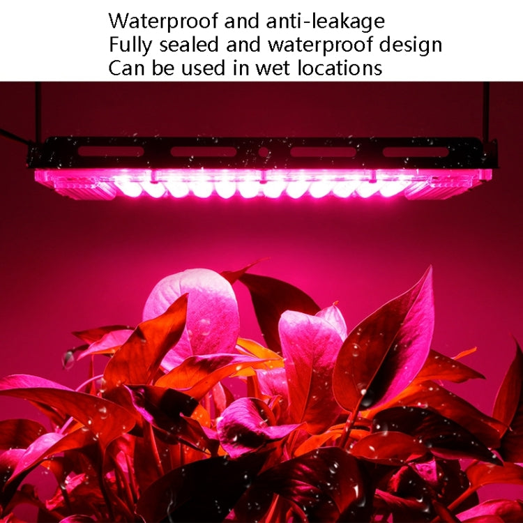LED-Pflanzenlampe, Vollspektrum, wasserdicht, EU-Stecker, 144 LEDs, 200 W