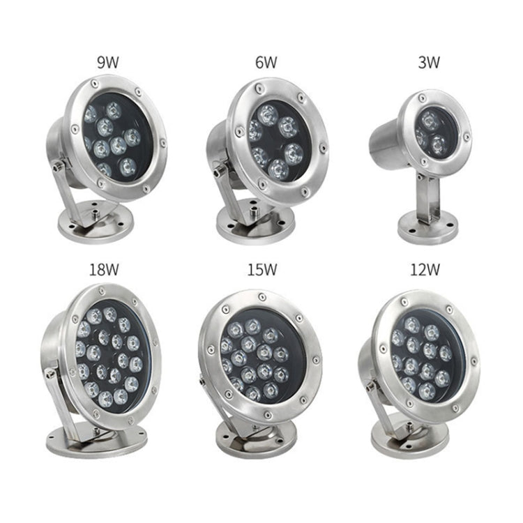 Brehn | LED Unterwasserlicht Pool Fischteich Springbrunnen wasserdicht Landschaftslicht 24W (Warmweiß)