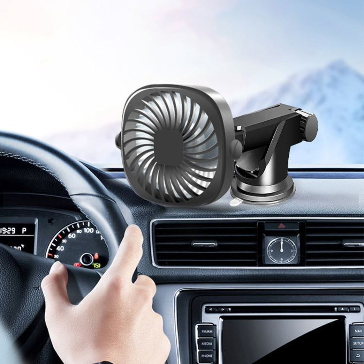 Auto Saugnapf Ventilator Desktop Studentenwohnheim Büro Küchenventilator (Rosa) | Brehn