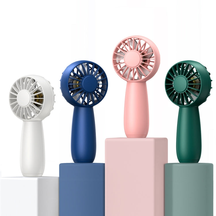 USB Outdoor Mini Handheld Brushless Motor Fan, Style: 1200mAh(Blaue) | Brehn