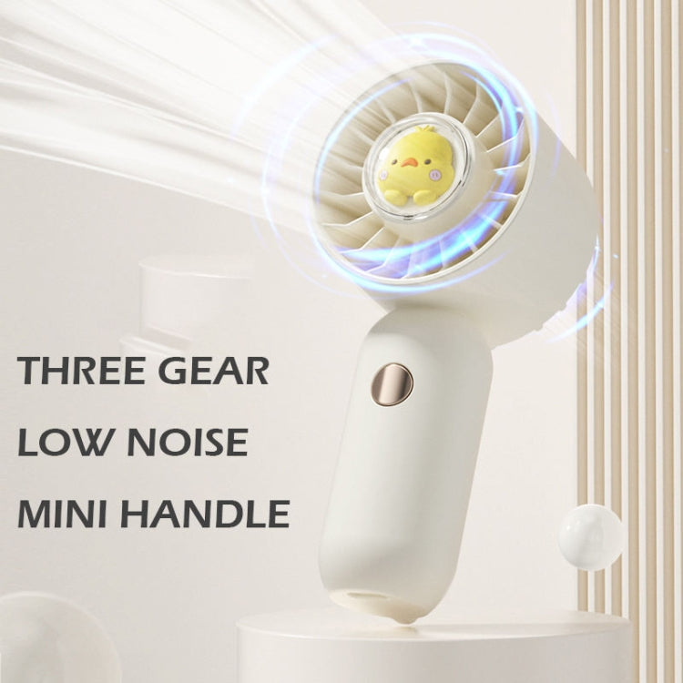 Handgriffe Kleiner Ventilator Tragbarer Mini Taschenventilator, Stil: Blauer Duck | Brehn