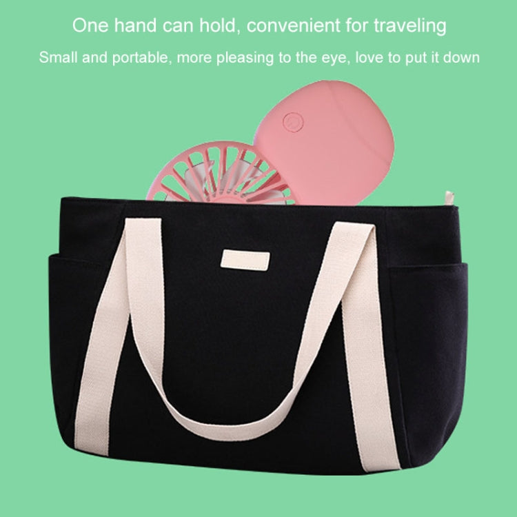 Sommer Cartoon Tasche Handheld Standventilator Wiederaufladbar Leiser Mini Ventilator (Grün) | Brehn