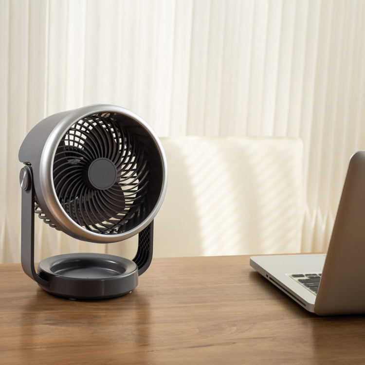 Luftzirkulationsventilator USB-Laden Schreibtischleiser Ventilator (Weiß) | Brehn